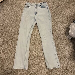 Abercrombie & Fitch Blue Straight Leg Jeans